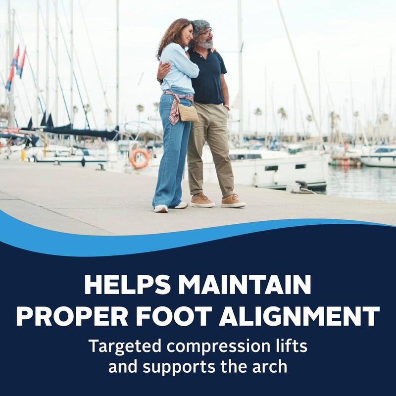 airplus Plantar Fascia Sleeve (FSA&HSA Eligible) Provides Heel and Arch Support, For Men and Women, Large-Extra Large - Image 4